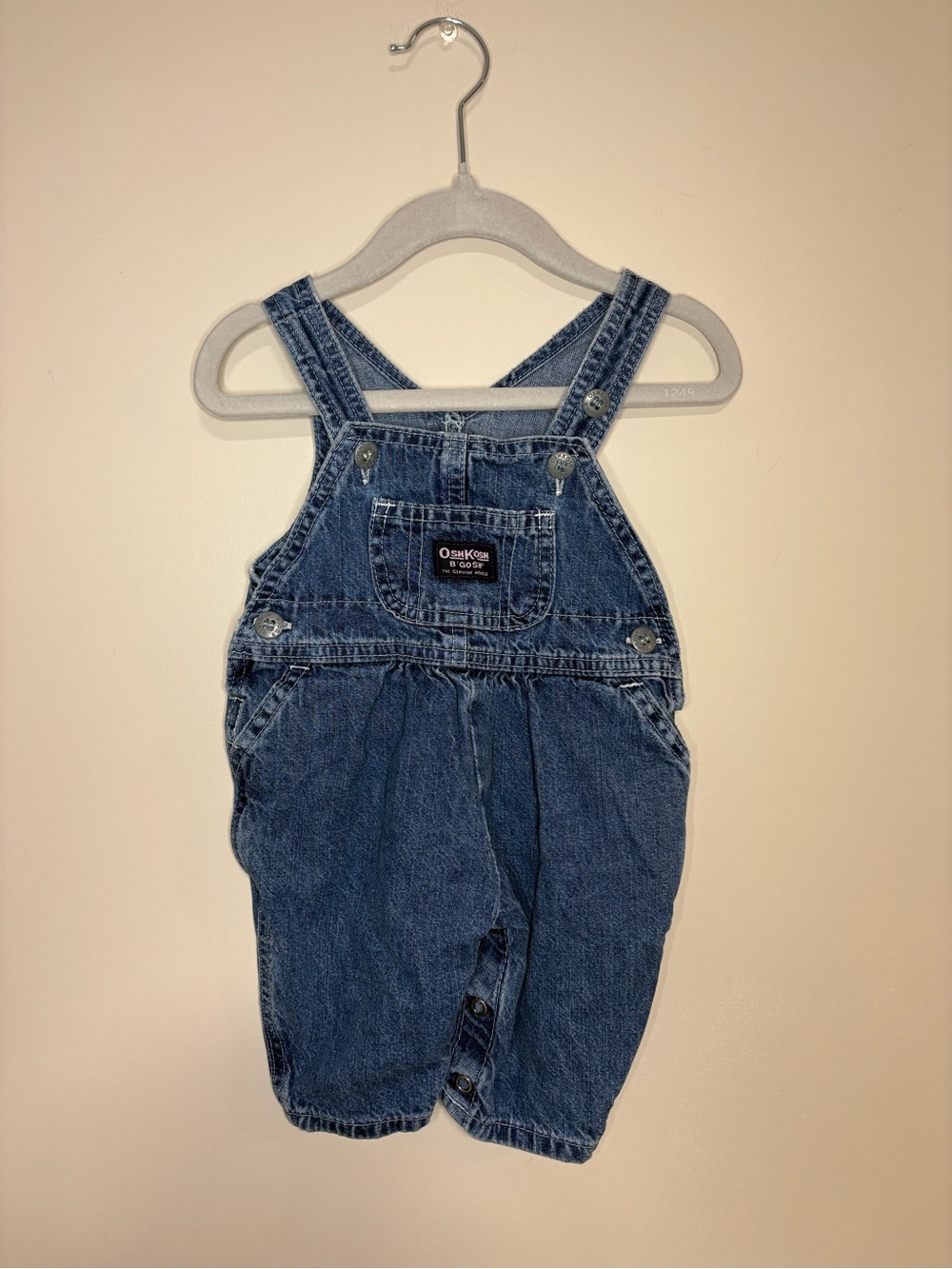 Vintage OshKosh bubble overalls